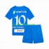 Camisola Al Hilal Neymar JR 10 Criança Equipamento Primeiro 2023-2024 Manga Curta